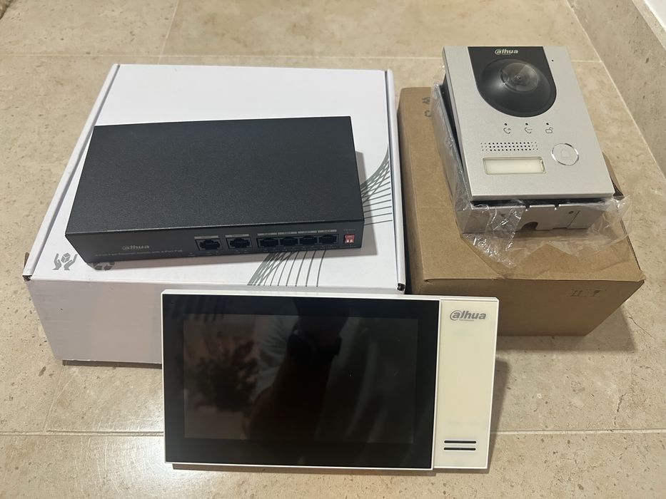 Kit Video Porteiro IP Dahua