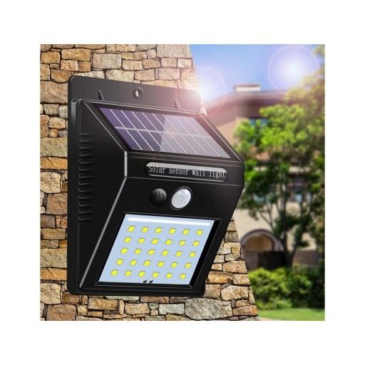 lampa kinkiet na balkon solarny 30 led mocna