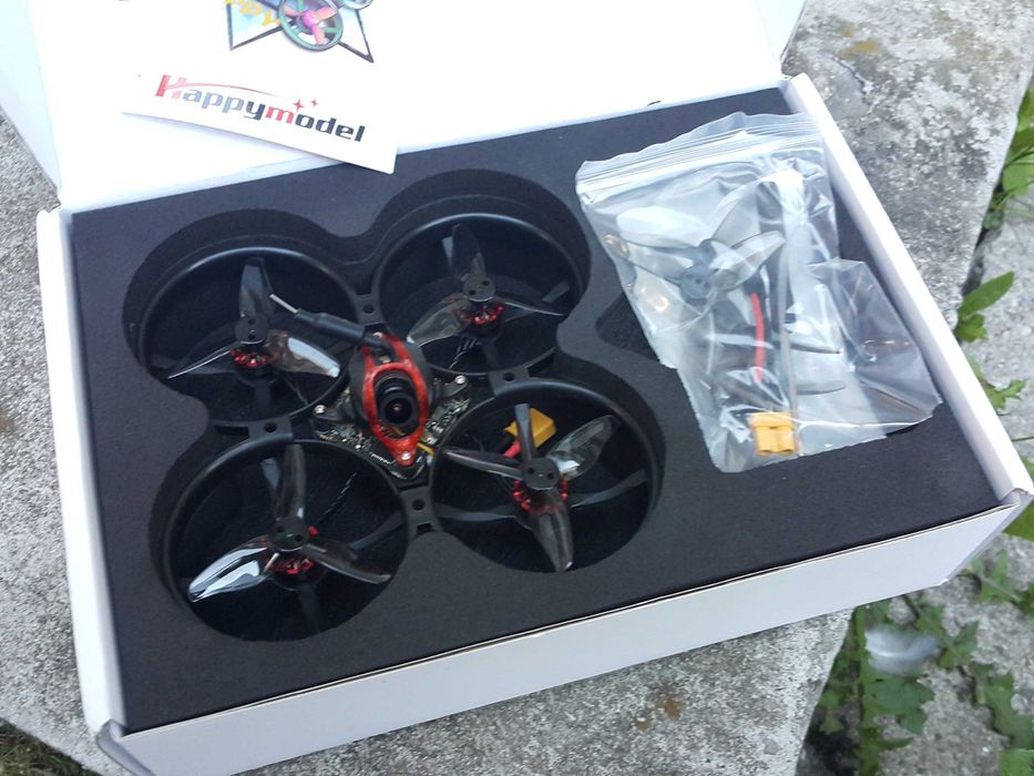 Dron Happymodel Mobula8 FRSKY 1-2S 85mm Micro FPV atuty TINYWHOOP NOWY