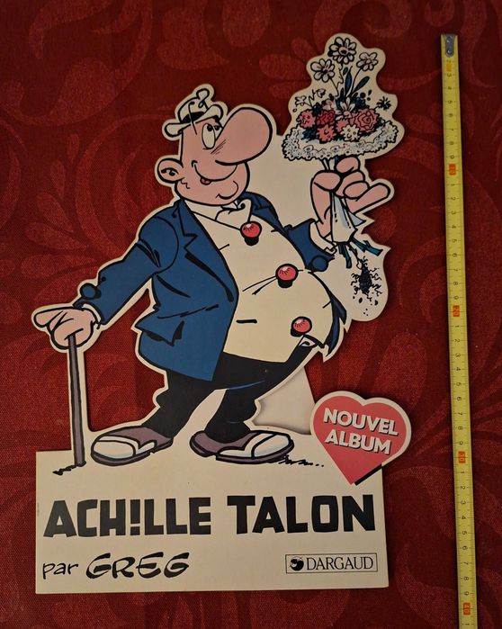 Expositor publicitário Achille Talon. Dargaud