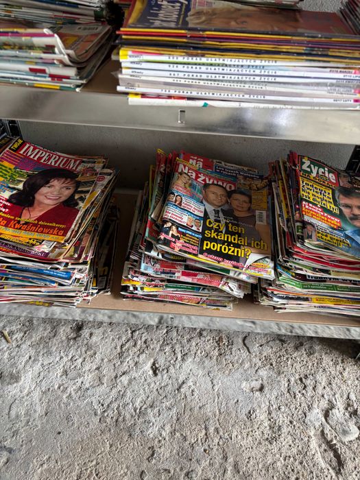 Gazety/magazyny różne lata