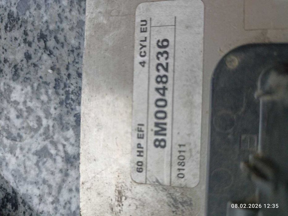 Mercury ECM ECU 60HP  8M0048236  (CAL 1.0L 60HP EFI RC1 EU)