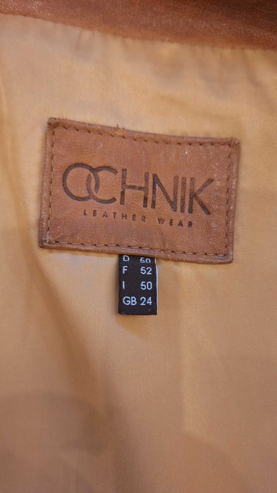 Sprzedam męską kurtkę skórzaną Ochnik