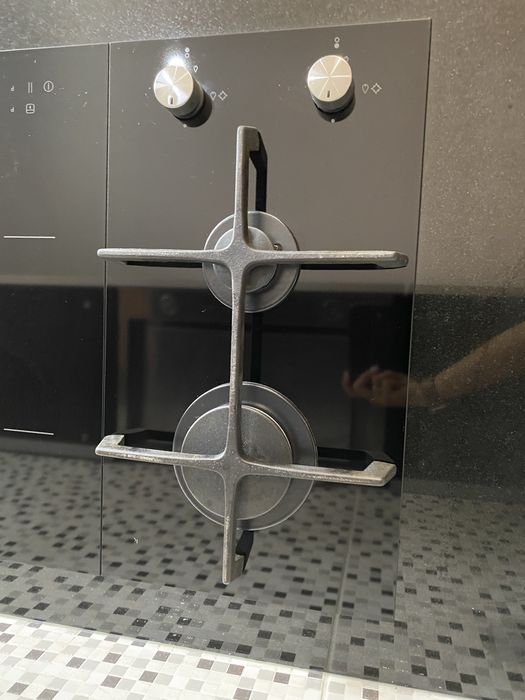 Placa em vidroceramica c/ 2 bicos gás IKEA