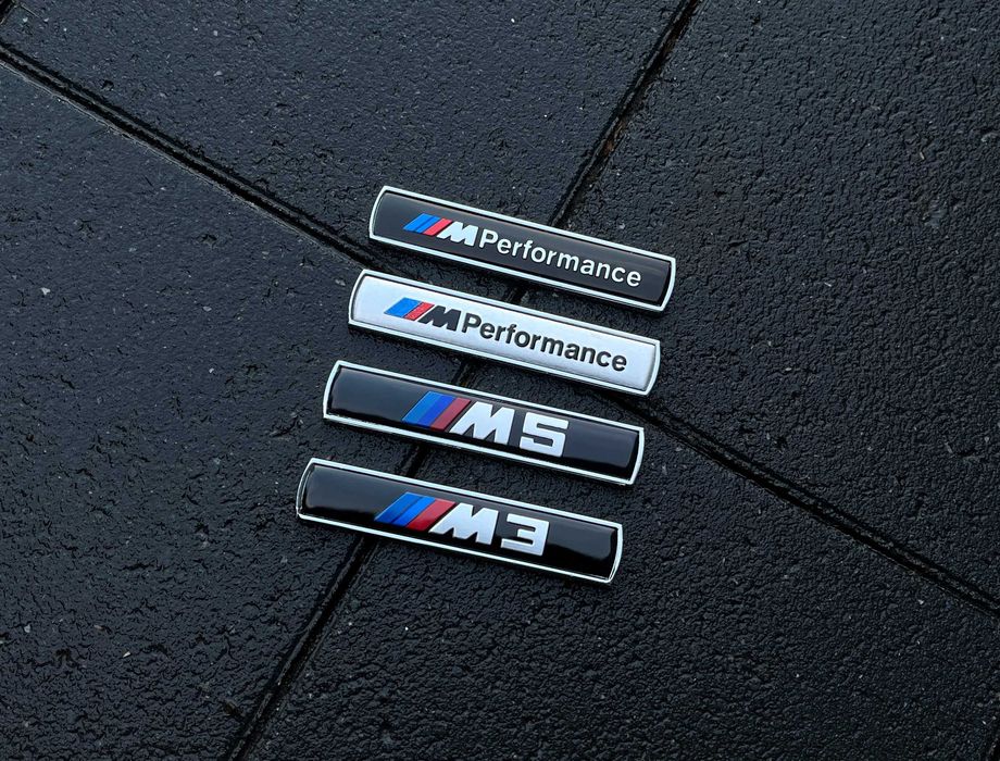 Наклейки на крыла BMW Performance M3 M5 E60 E70 F10 F15 F25 G05 БМВ