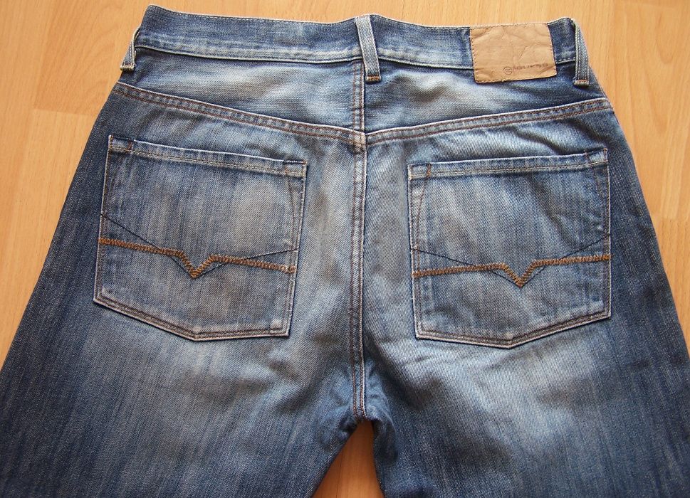 Spodnie Guess Jeans niebieskie 32x32