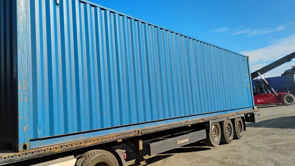 Kontener morski 40HC High Cube używany | Szczelny rok 2021/2022 - Transport Cała Polska