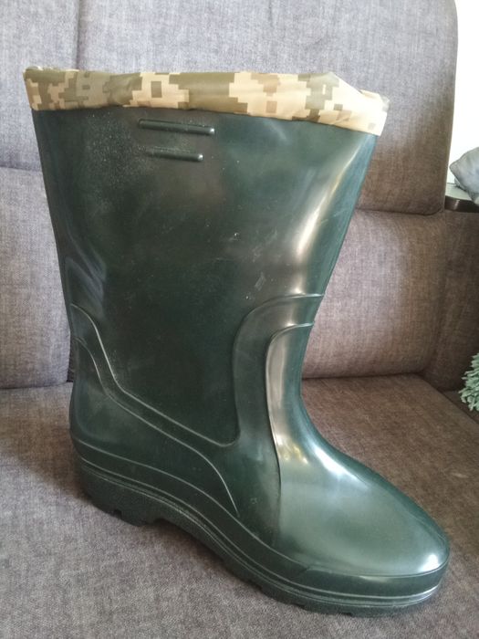 Чоботи гумові з утеплювачем