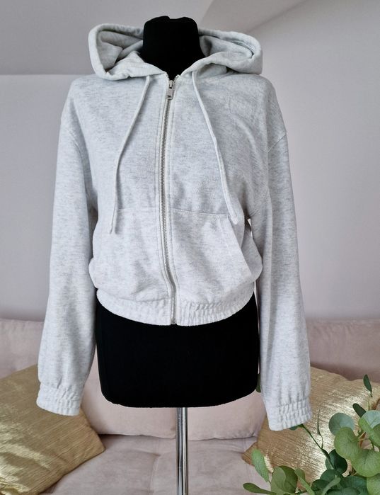Bluza rozpinana z kapturem"H&M".