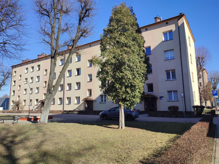 Mieszkanie na parterze, z balkonem, Oświęcim, ul. Chrobrego.