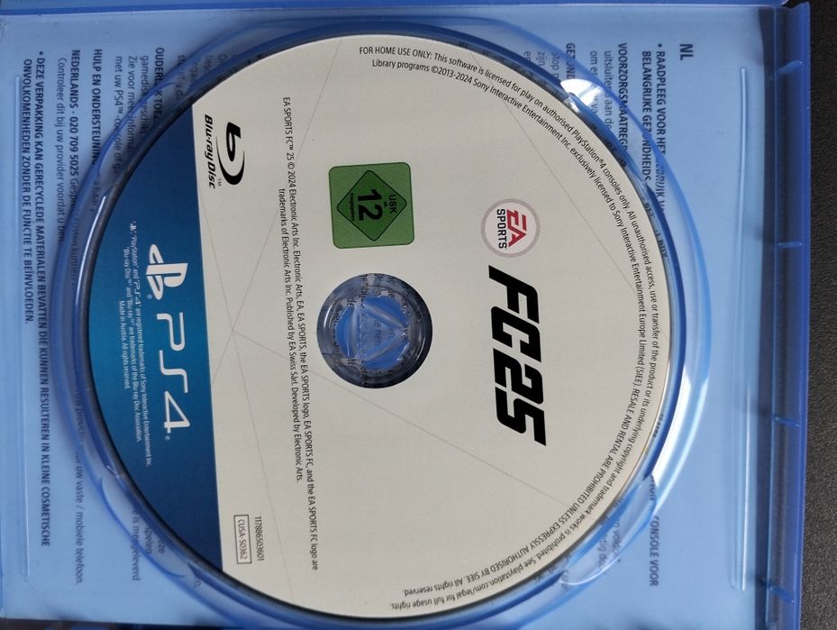 Jogo FC25 para PS4