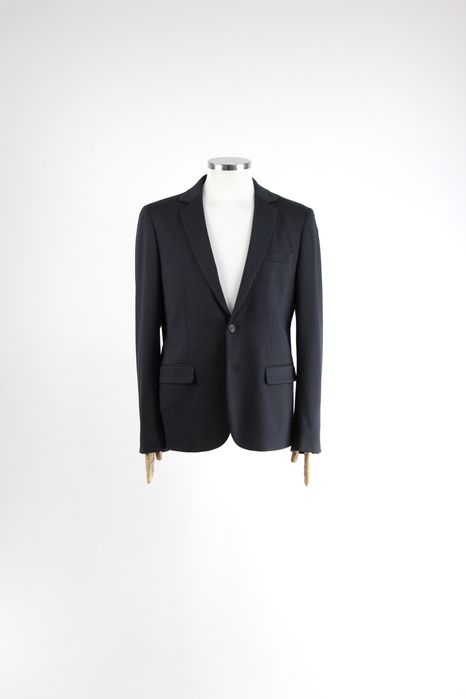 ANTONY MORATO чоловічий трикотажний синій піджак Slim. Оригінал. (50)