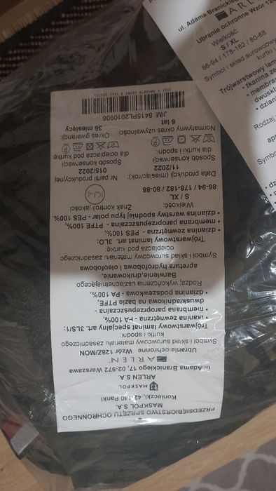Ubranie ochronne wzór 128Z/MON rozmiar S/XL