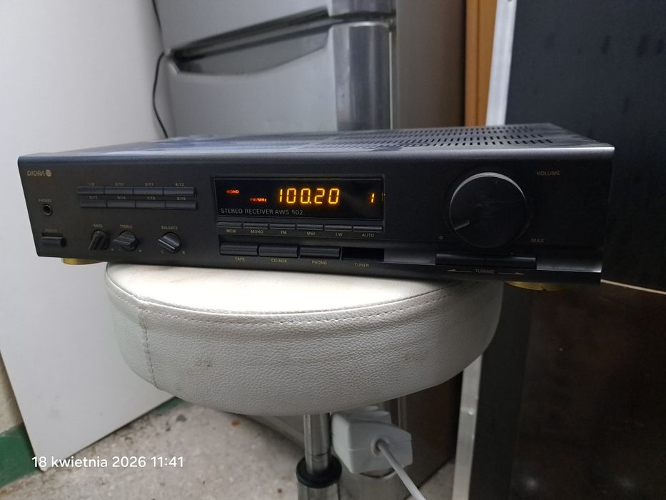 Diora  AWS 502 amplituner  rzadko spotykany