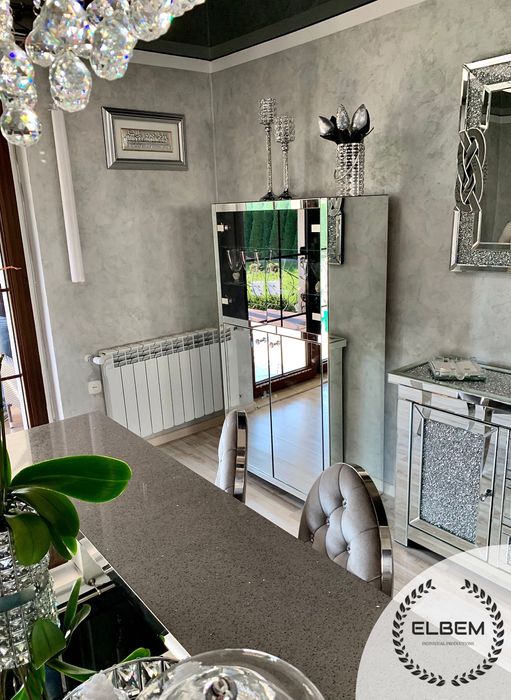 Lustrzana WITRYNA w stylu Glamour