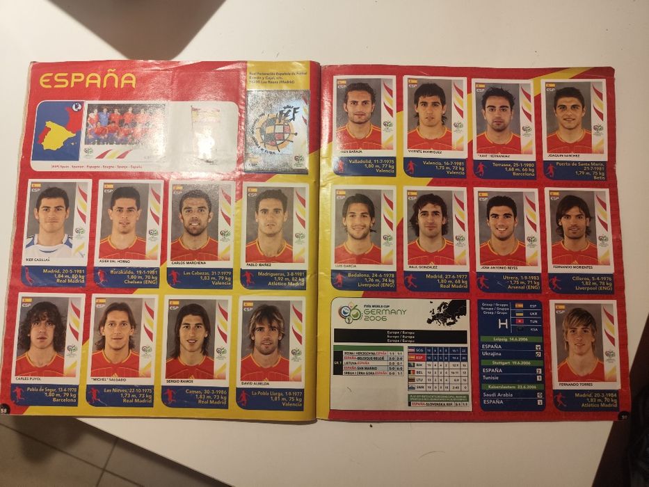 Caderneta Panini FIFA World Cup Alemanha 2006 – 100% COMPLETA – Messi & Ronaldo 1º Mundial