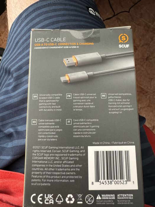 Cabo gaming SCUF **Novo**