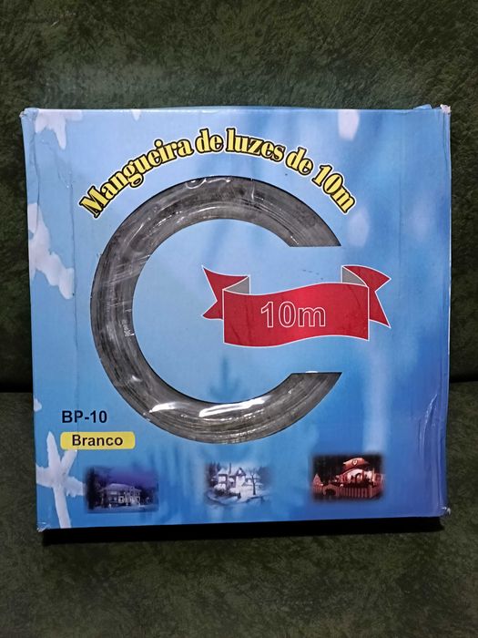 Mangueira de Luzes LED Coloridas 10 M, BP-10
