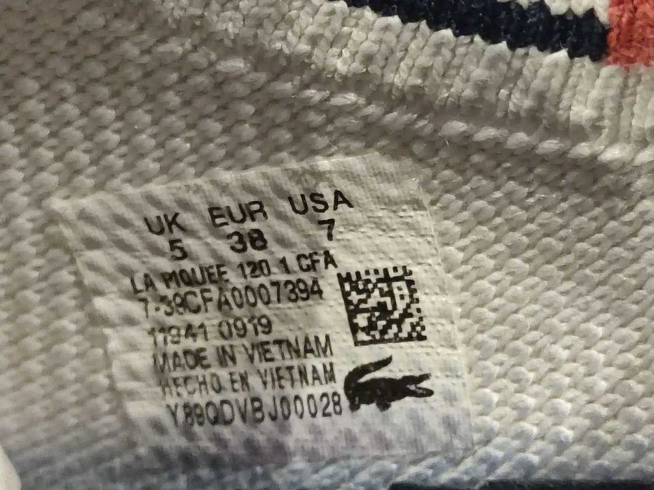 Кеды женские Lacoste