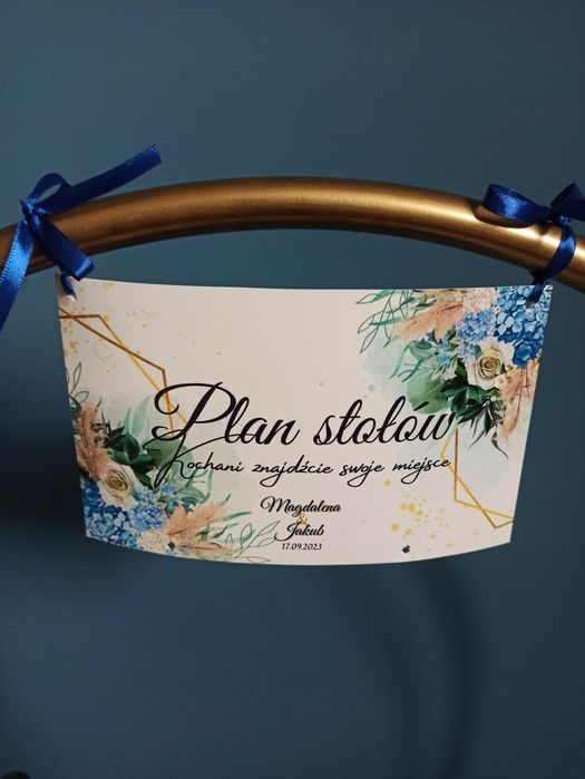 Plan stołów/ tablica ślub wesele hit