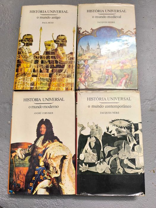 História Universal (4 Volumes) — Petit, Heers, Corvisier, Néré