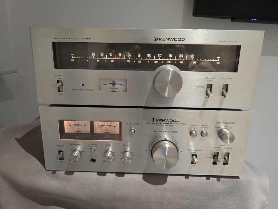 Wzmacniacz Kenwood KA 5500+tuner kt 5500
