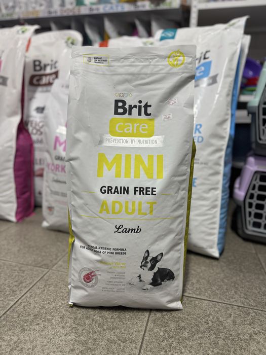 Сухий беззерновий корм Brit Care MINI для собак мініатюрних порід 7кг