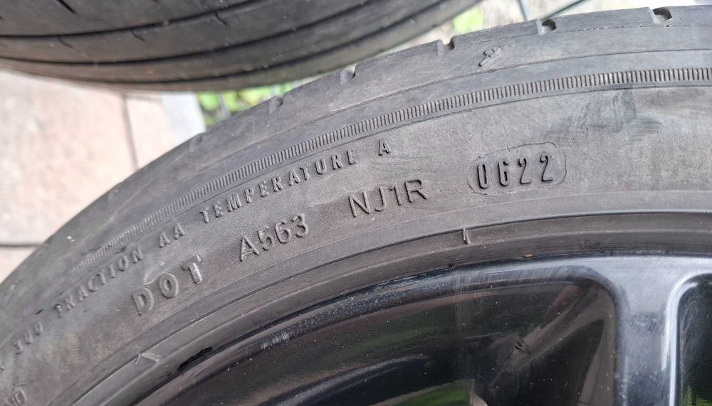 Alufelgi 17 Opel czarne plus opony