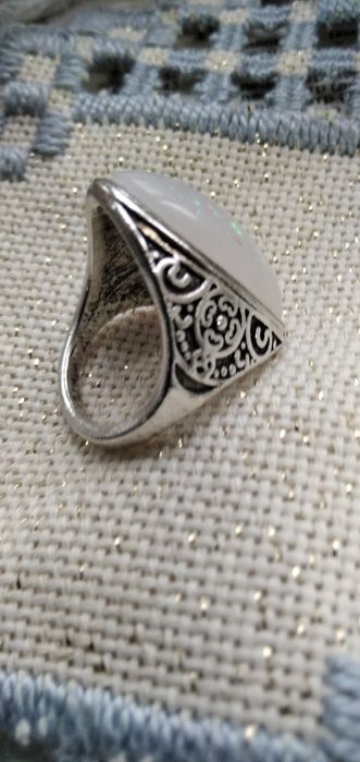 Серьги с натуральным лабрадоритом