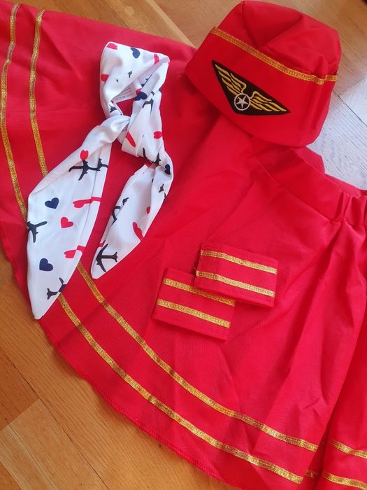 Stewardessa przebranie damskie roz.S/M karnawal