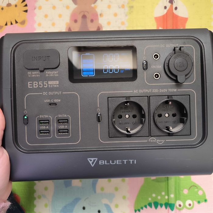 портативна зарядна станція Bluetti PowerOak EB55 700W 537Wh (