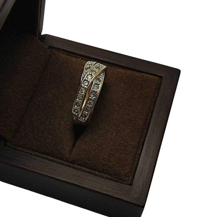 Piękny Złoty Pierścionek 6,74 G / 585 / R19