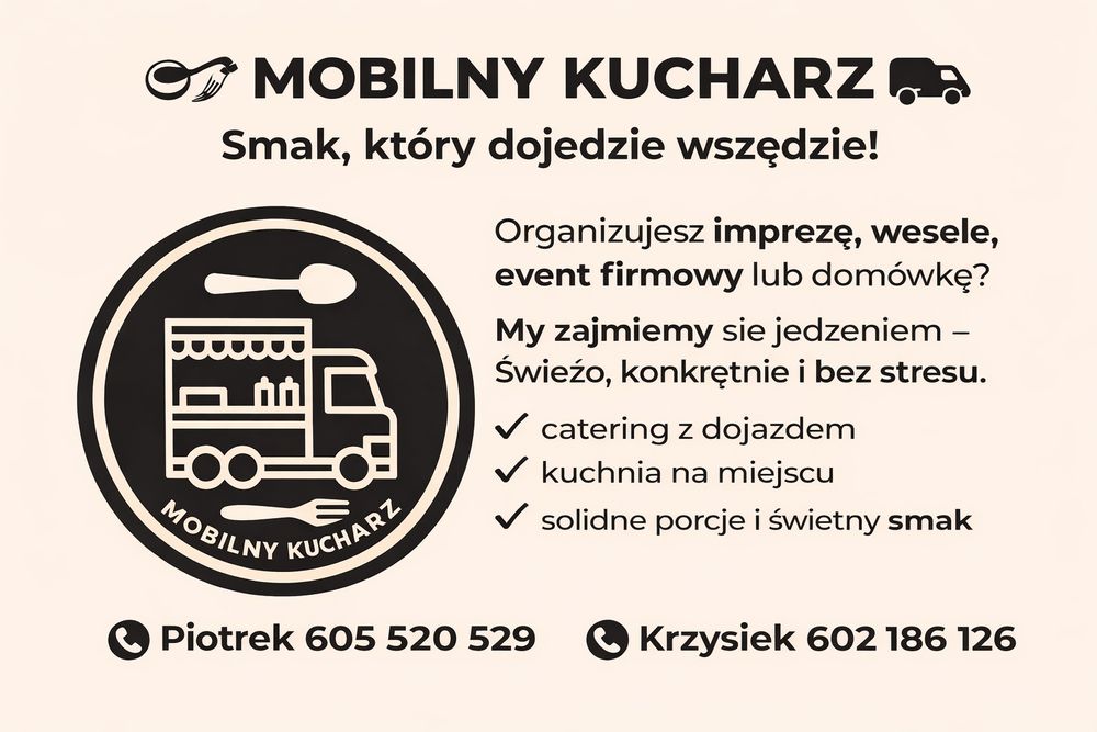 Mobilny Kucharz!!!