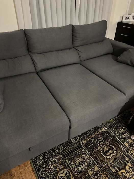 Sofá cama 3 lugares c/ arrumação