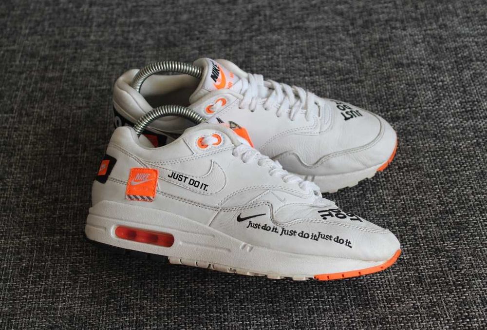 Кросівки Nike Air Max 1 Lx Just Do It Оригінал Нат шкіра 38.5р