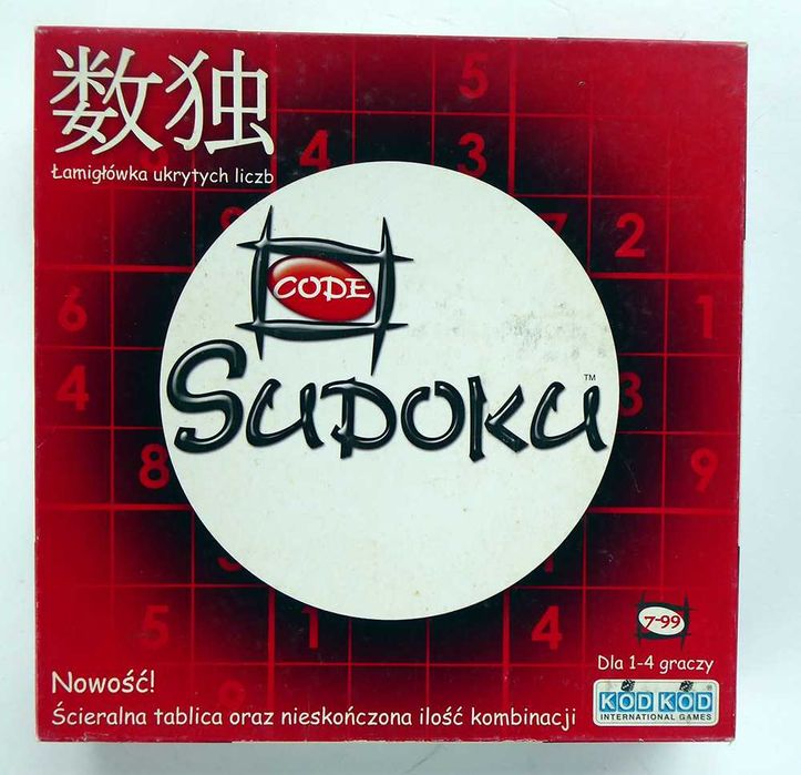 gra planszowa SUDOKU
