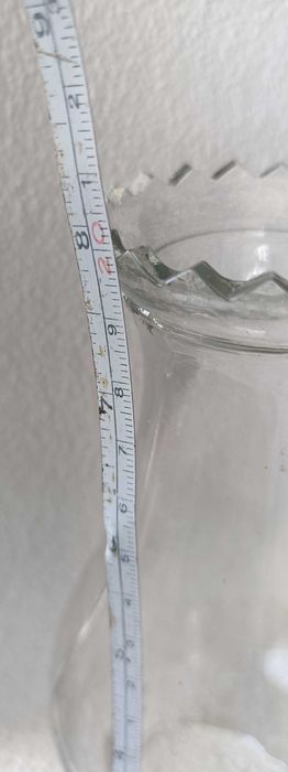 Antiga chaminé vidro candeeiro petróleo Manuel Pereira Roldão M Grande