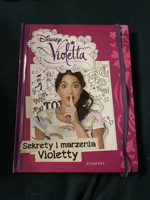 Książki pamiętnik Violetty
