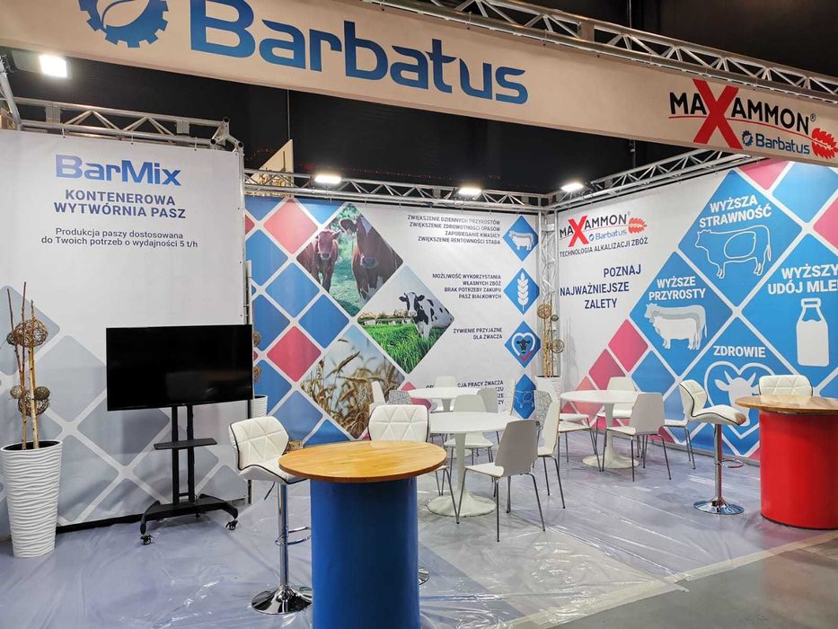 Stoiska targowe z kratownic aluminiowych kratownice trisystem targi