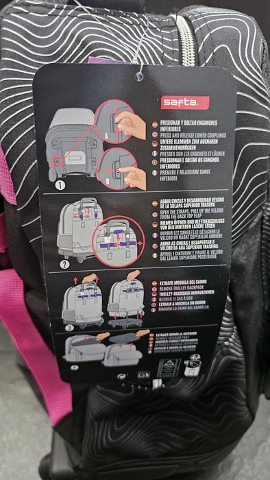 Mochila Trolley Huntrix