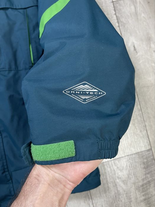 Columbia omni-tech куртка ветровка L размер трекинговая зеленая