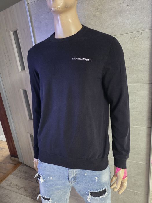 Calvin Klein męski sweter czarny XL oryginalny stan idealny