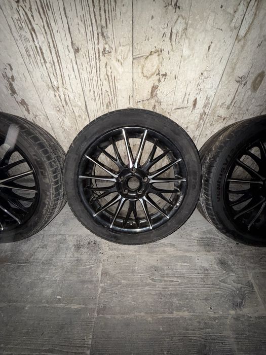 Alufelgi DOTZ Rapier 17" 225/45R17 Hankook | Komplet Śruby + Dekielki