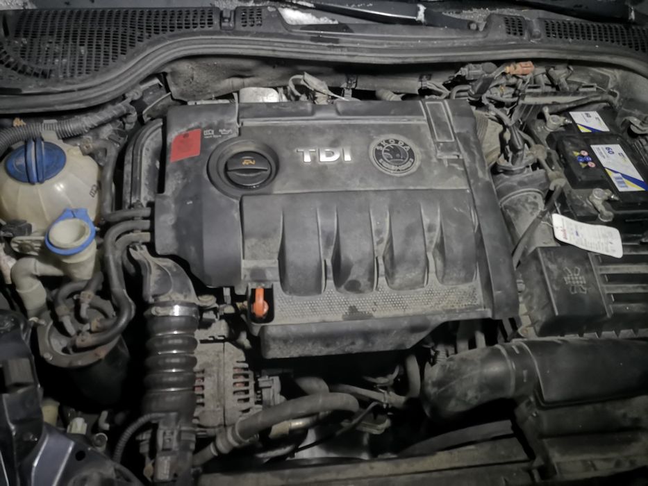 Skoda Octavia ll lift 12r silnik 1.9tdi BLS 105KM możliwość odpalenia