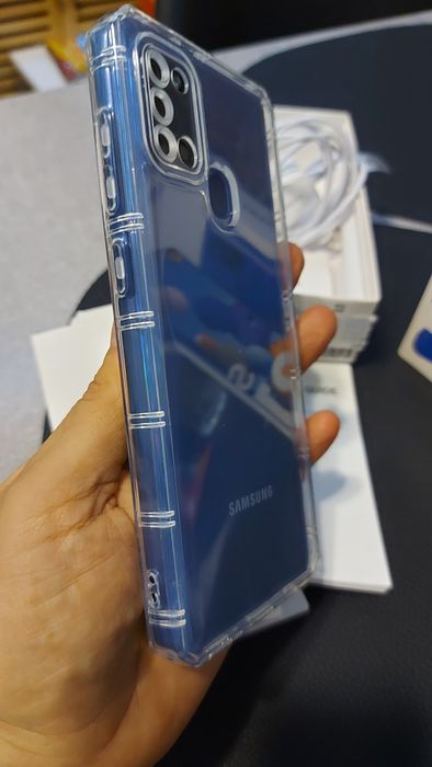 Samsung Galaxy a21s Blue 32GB +64GB idealny telefon smartfon