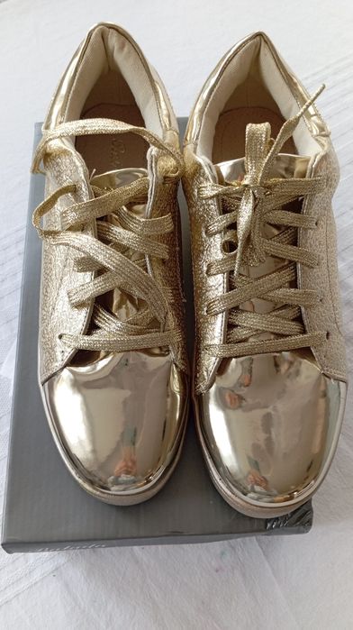 Sneakersy złote nowe r.41