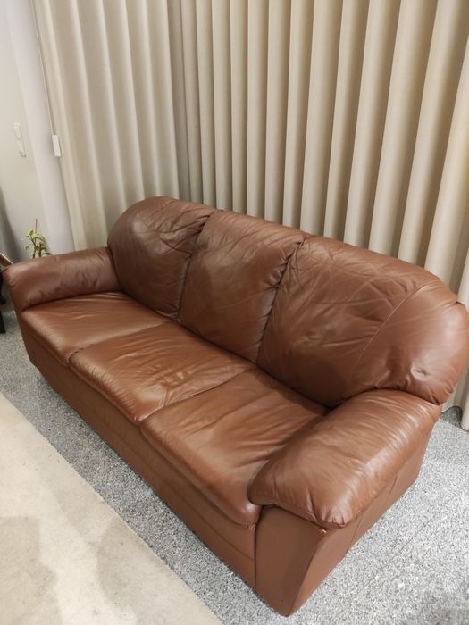 Sofá em pele Divani Divani