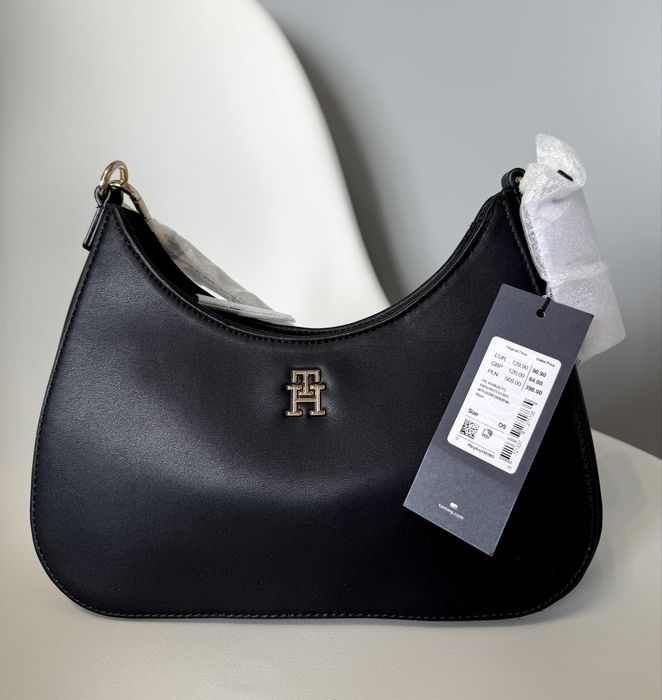 Жіноча сумка Tommy Hilfiger нова оригінал чорна з довгим ремінцем