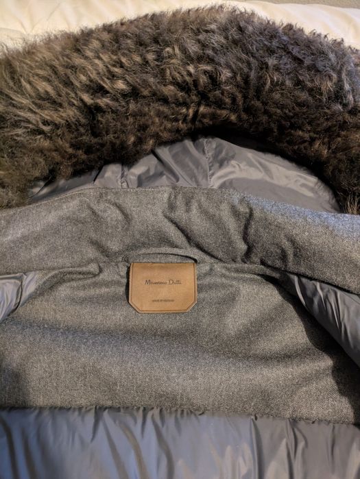 Casaco de penas Massimo Dutti