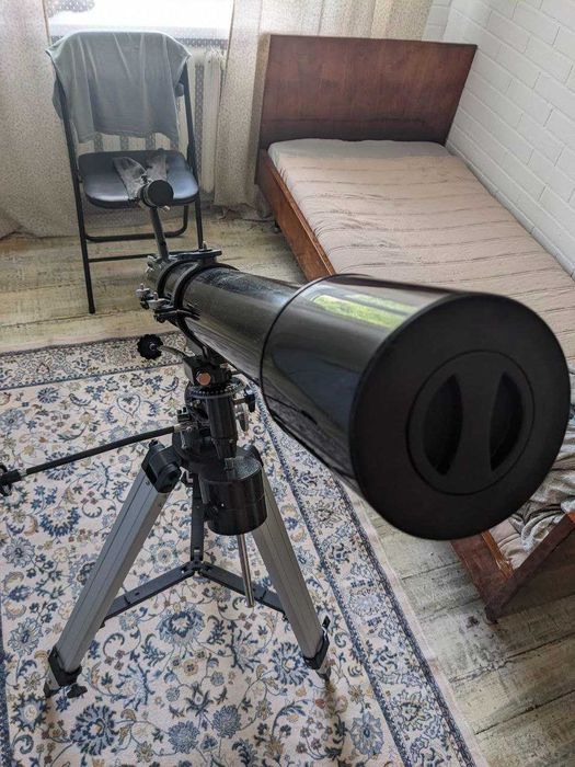 Телескоп Sky-Watcher 90/900 EQ рефрактор, монтировка, тренога
